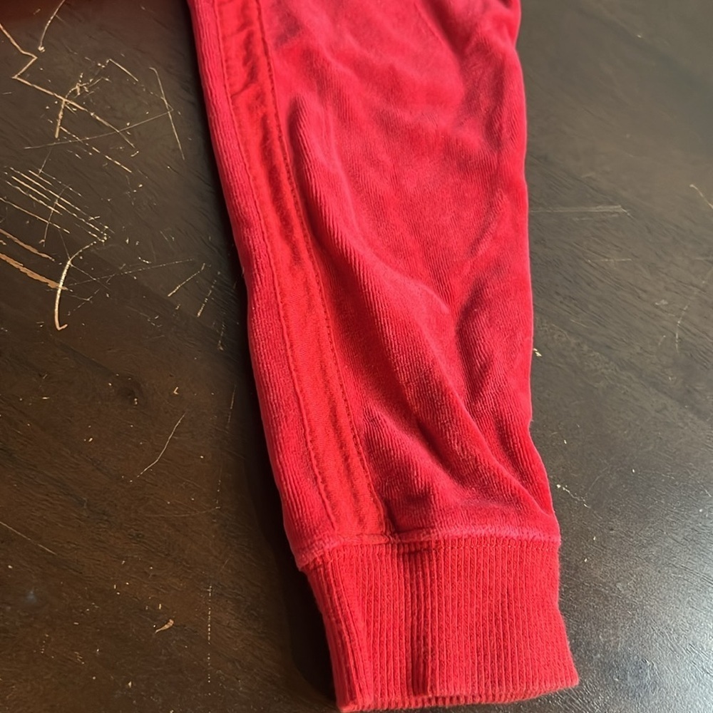 DICKIES WOMEN'S Velour Hoodie Red XS - Picture 6 of 11